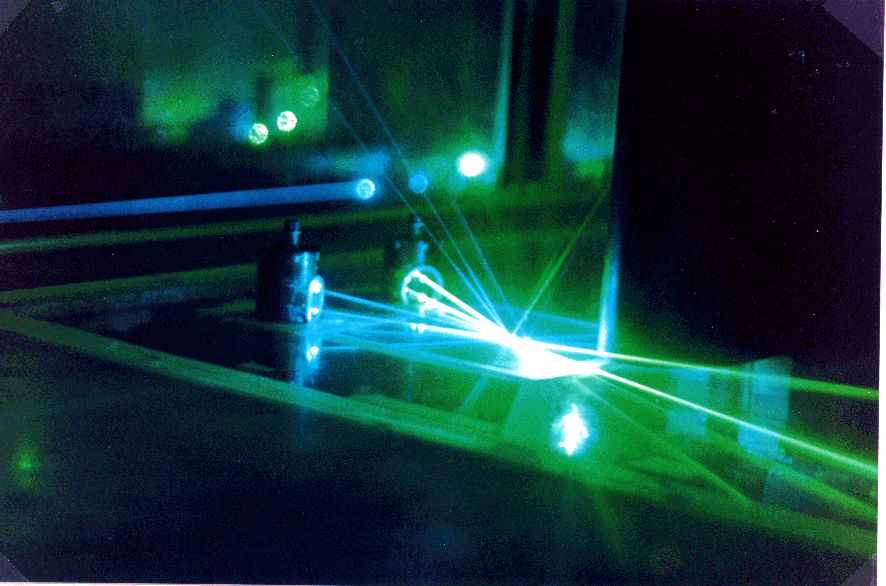 Image of the Laser-Doppler-Velocimeter probes